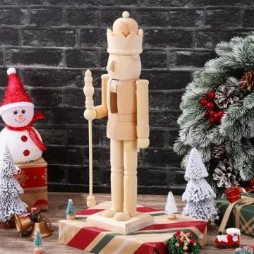 Ciieeo DIY Nutcracker Craft Toy for Creative Fun