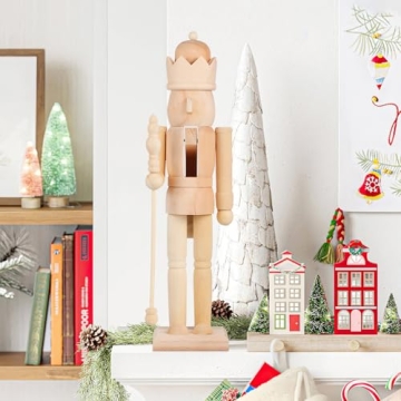 Ciieeo DIY Nutcracker Craft Toy for Creative Fun