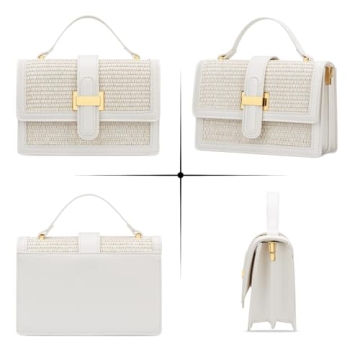 KKXIU Straw Purse: Chic Crossbody Beach Bag for Women