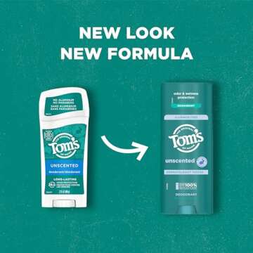 Tom's of Maine Unscented Aluminum Free Natural Deodorant