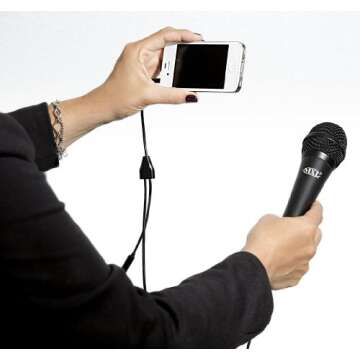 MXL Mics MM130 Handheld Microphone for Smartphones and Tablets