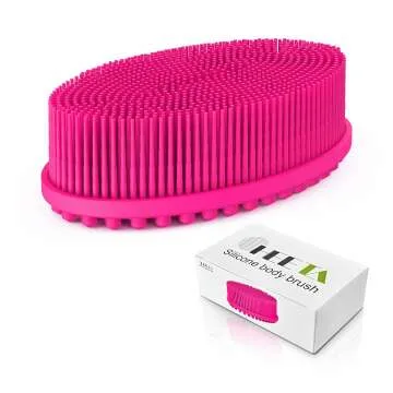 HEETA Silicone Body Scrubber for Gentle Exfoliation