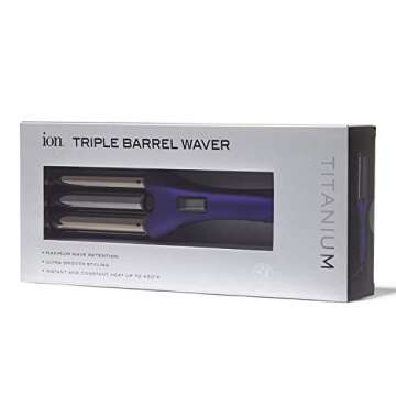 Ion Titanium Triple Barrel Waver
