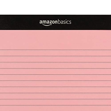 6-Pack Multicolor Wide Ruled Perforated Note Pads