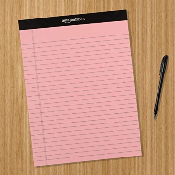 6-Pack Multicolor Wide Ruled Perforated Note Pads