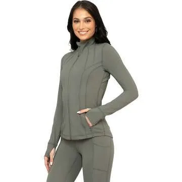 Lightweight Full Zip Running Jacket for Women