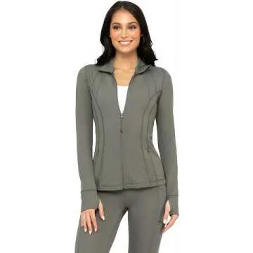Lightweight Full Zip Running Jacket for Women