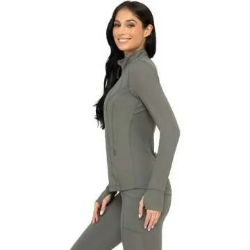 Lightweight Full Zip Running Jacket for Women