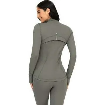 Lightweight Full Zip Running Jacket for Women