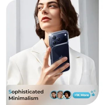 Maledan for iPhone 17 Pro Case - Crystal Clear 17 Pro Phone Case, Shockproof Military Protection Durable Bumper Cover Anti-Yellowing Slim Case for Apple iPhone 17 Accessories Transparent