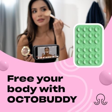 OCTOBUDDY Silicone Suction Mount for Selfies & Videos
