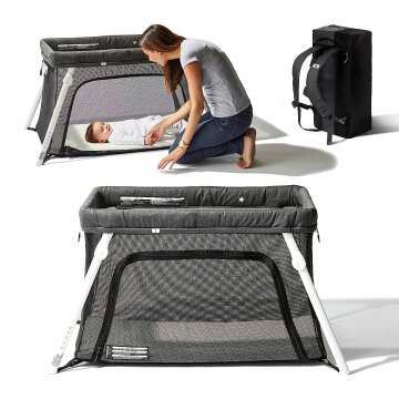Guava Lotus Travel Crib: Safe & Lightweight Design