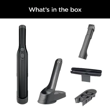 Shark WV201BK Cordless Hand Vac Lightweight Powerful Suction