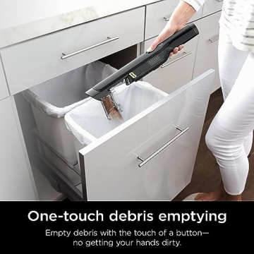 Shark WV201BK Cordless Hand Vac Lightweight Powerful Suction