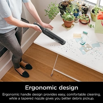 Shark WV201BK Cordless Hand Vac Lightweight Powerful Suction