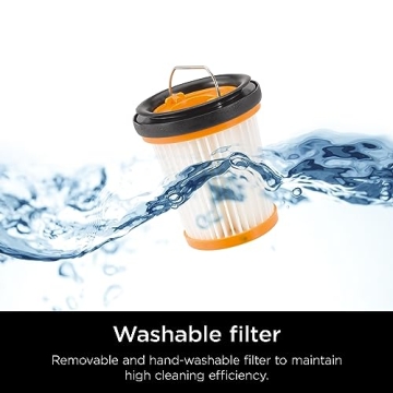 Shark WV201BK Cordless Hand Vac Lightweight Powerful Suction