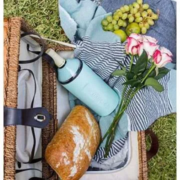 Vinglacé Wine Chiller Gift Set with Insulated Glasses