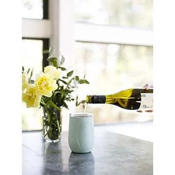 Vinglacé Wine Chiller Gift Set with Insulated Glasses