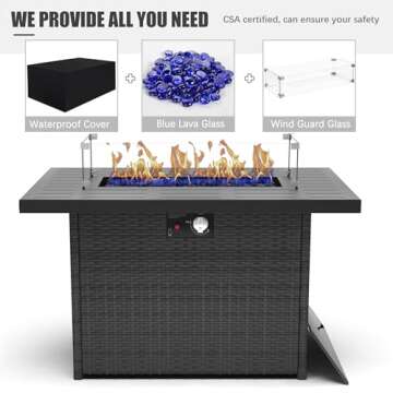 LayinSun Aluminum 4 Pieces Patio Furniture Set