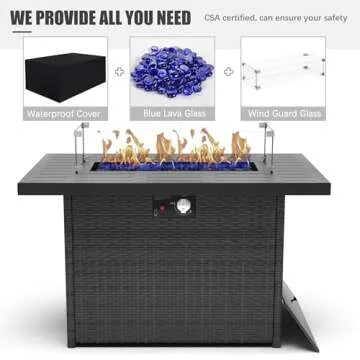 LayinSun Aluminum 4 Pieces Patio Furniture Set