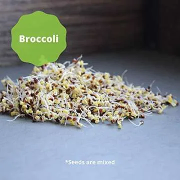 Handy Pantry Organic Microgreens Seed Mix - Easy & Nutritious