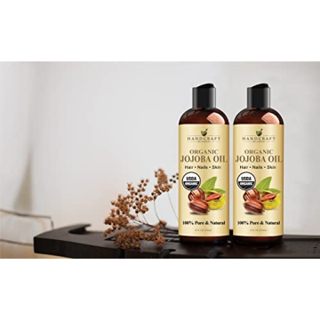 Handcraft Blends Organic Jojoba Oil - Pure Cold-Pressed Oil