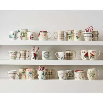 Elegant Lenox Balsam Lane Mug Set for Stylish Occasions