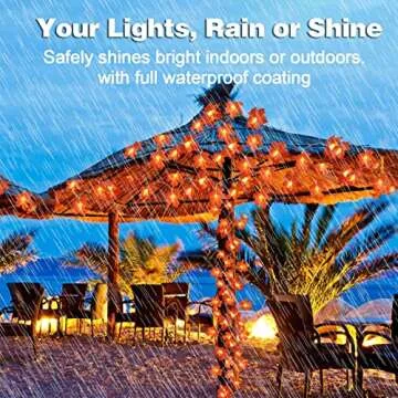 TURNMEON 6 Pack Thanksgiving Decorations Enlarged Maples Leafed Fall Decorations for Home Fall Light...