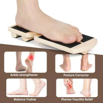 Ankle Strengthener Balance Board - Improve Foot Stability