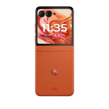 Motorola razr | 2024 | Unlocked | Made for US 8/256GB | 50MP Camera | Spritz Orange