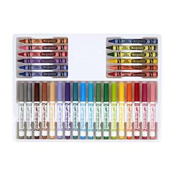 Crayola Dinosaur 5-in-1 Art Kit for Kids, Dinosaur Toys, Kids Art Set, Dinosaur Gift for Boys & Girls, Ages 4+