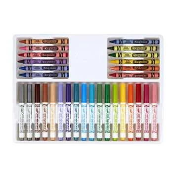 Crayola Dinosaur 5-in-1 Art Kit for Kids, Dinosaur Toys, Kids Art Set, Dinosaur Gift for Boys & Girls, Ages 4+