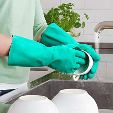 ThxToms Nitrile Gloves: Chemical Resistant & Latex Free