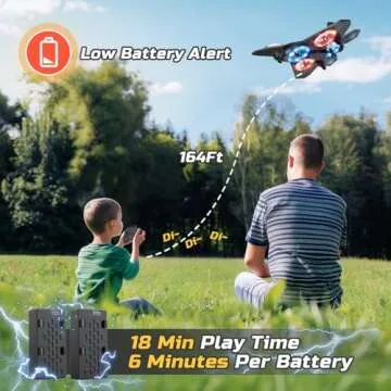Foam Drone RC Airplane for Kids - Safe and Fun Flying