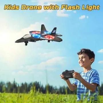 Foam Drone RC Airplane for Kids - Safe and Fun Flying