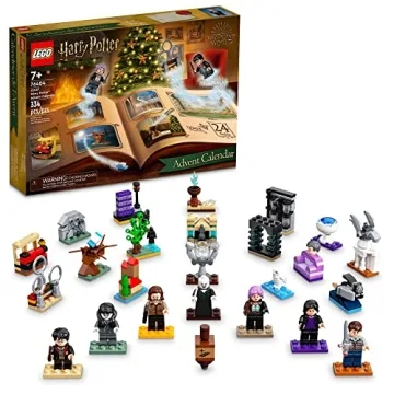 LEGO Harry Potter 2022 Advent Calendar 76404 Building Toy Set and Minifigures; Countdown to Christma...