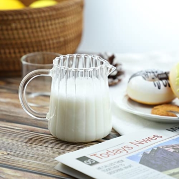 CHOOLD 8 oz Glass Syrup Dispenser for Stylish Serving