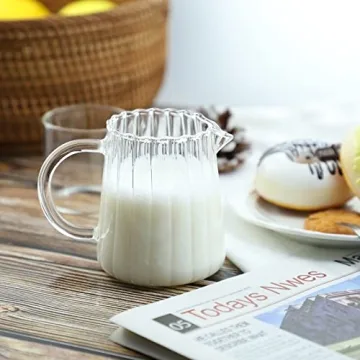 CHOOLD 8 oz Glass Syrup Dispenser for Stylish Serving