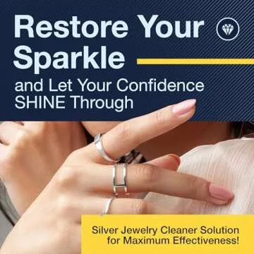 Premium Sterling Silver Jewelry Cleaner for Timeless Shine