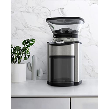 Electric Conical Burr Coffee Grinder with 19 Settings