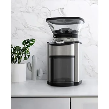 Electric Conical Burr Coffee Grinder with 19 Settings