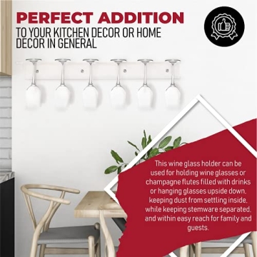 Elegant Champagne Wall Holder - Perfect for Entertaining