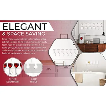 Elegant Champagne Wall Holder - Perfect for Entertaining