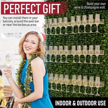 Elegant Champagne Wall Holder - Perfect for Entertaining