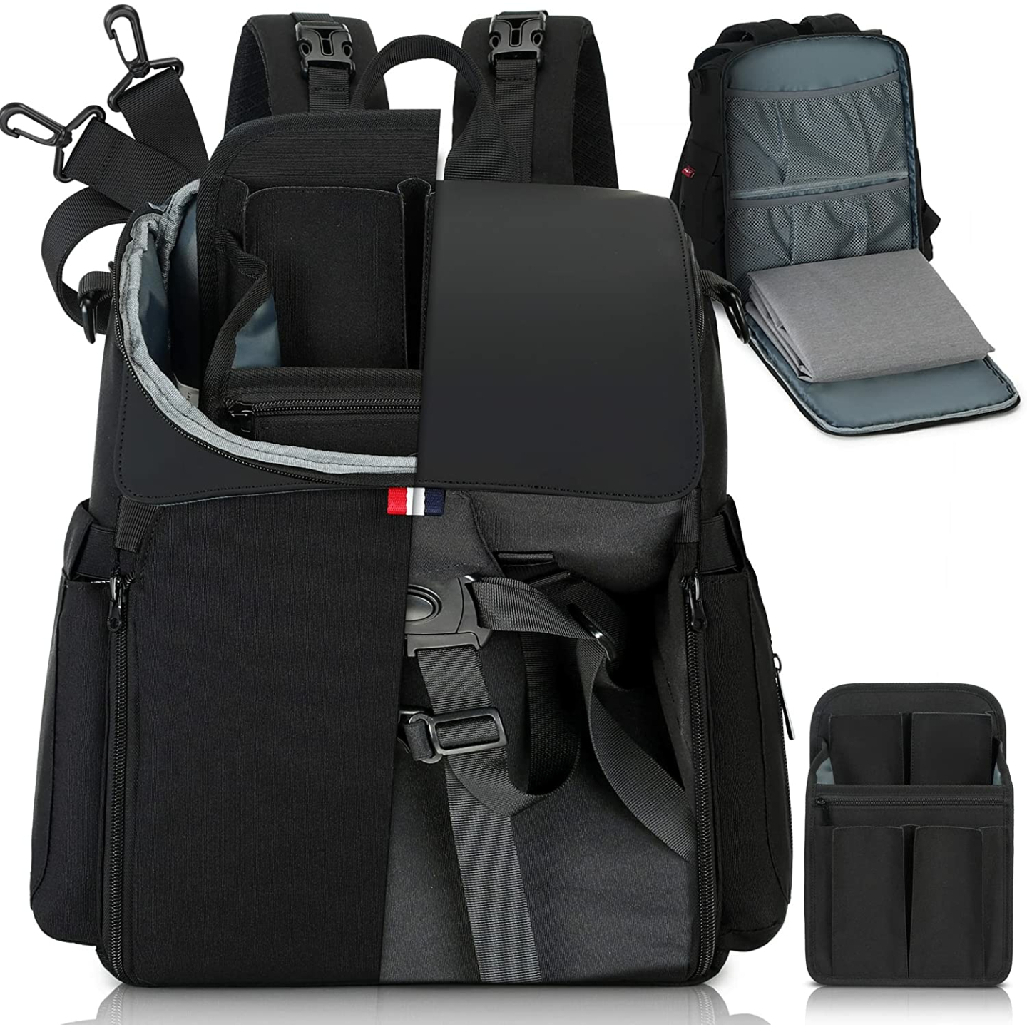 GillyGro 1 Backpack Baby Bag with Changing Pad and More