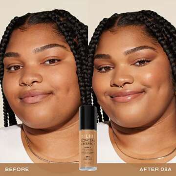 Milani Conceal + Perfect Liquid Foundation, 45 Shades