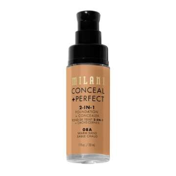 Milani Conceal + Perfect Liquid Foundation, 45 Shades