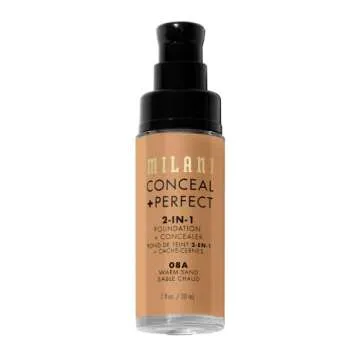Milani Conceal + Perfect Liquid Foundation, 45 Shades