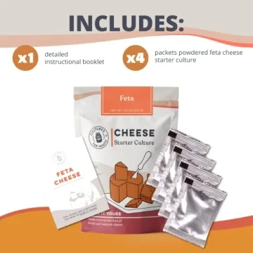 Cultures for Health Feta Cheese Starter Kit for Homemade Cheese