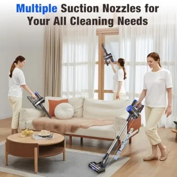 AIRDIYA Cordless Vacuum - 180W Suction & 6-in-1 Design